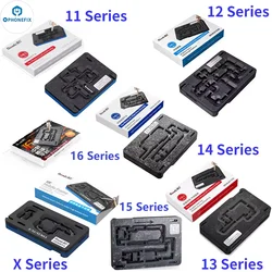 QianLi Mainboard Middle Frame Reballing Platform BGA Reballing Stencil Motherboard Fixture for IPhone 11 12 13 14 15 16 17 PM