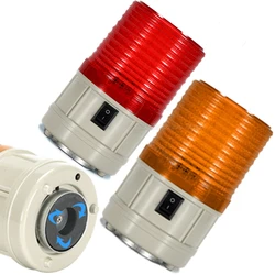 Base de montaje de imán de piezas, luz de advertencia de batería seca N ° 5, señal estroboscópica LED, lámpara de alarma de oficina de correos, 1 N-5088, N-5088J