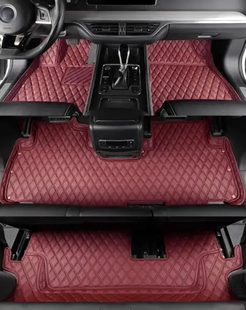 

High quality, Custom special car floor mats for Mercedes Benz EQS SUV 450 2025-2023 7 seats waterproof carpets for EQS450 2026