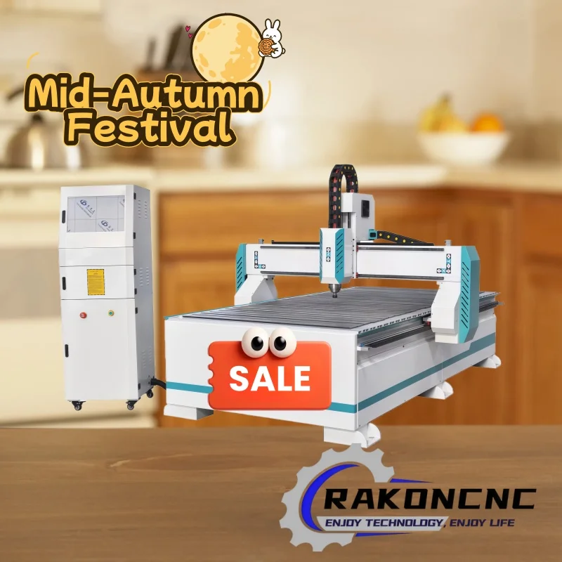 1325 3015 Furniture Making Tool Aluminum 4*8ft Wood Mdf Cnc Router Woodworking Machine