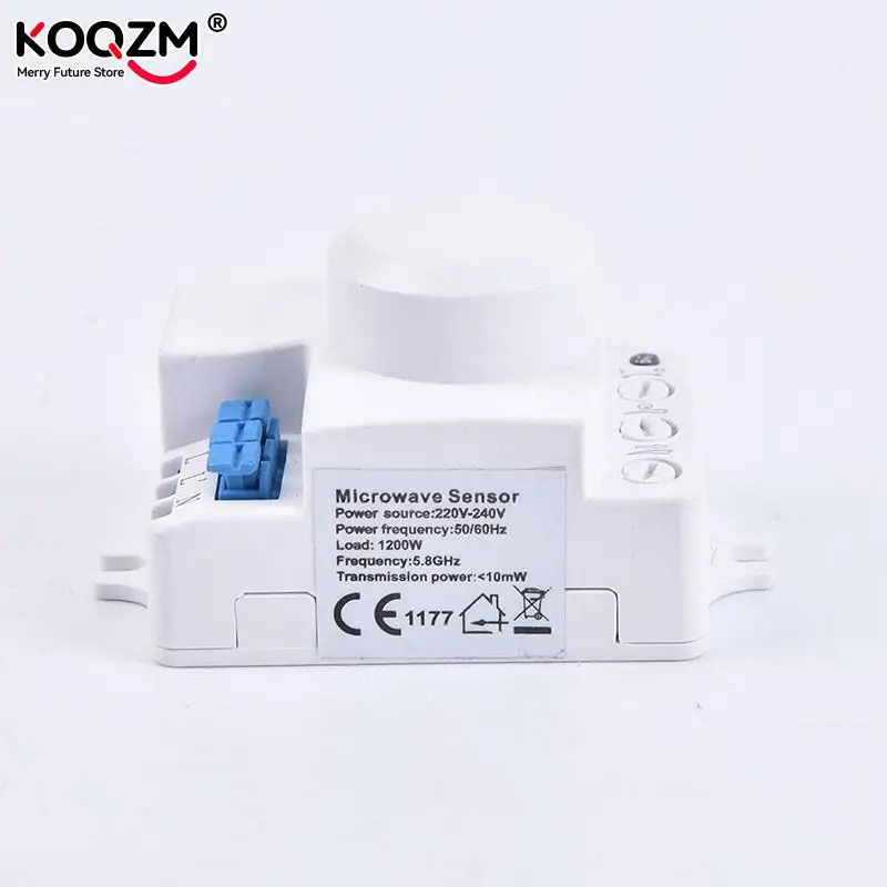 Imagem -05 - Interruptor do Controlador do Sensor da Indução do Movimento do Corpo Humano 5.8 V220v do Interruptor de Luz do Sensor do Radar da Micro-ondas do Diodo Emissor de Luz 240 Ghz