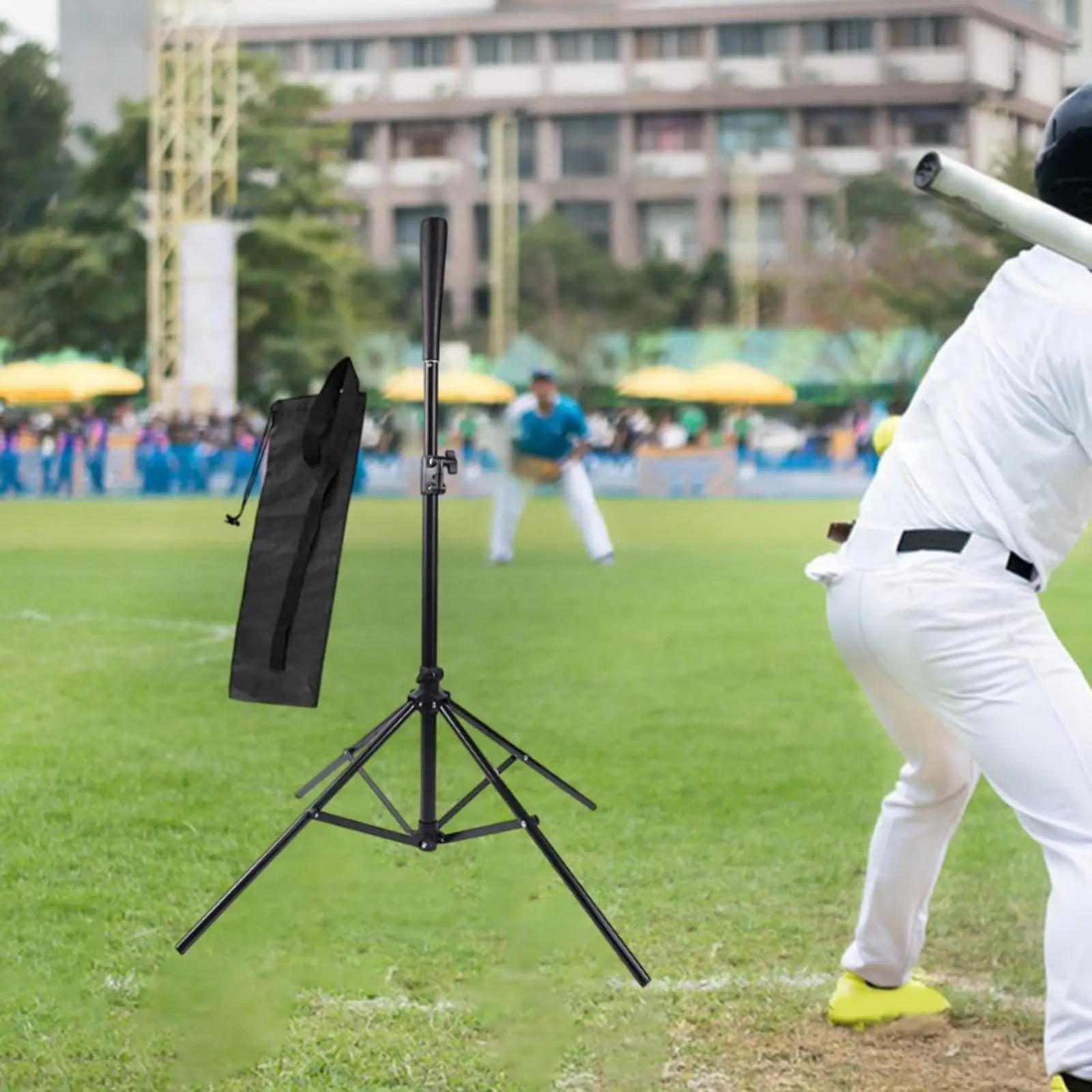 

Baseball & Softball Batting Tee Quadruped Stand Base for Adults and Teens