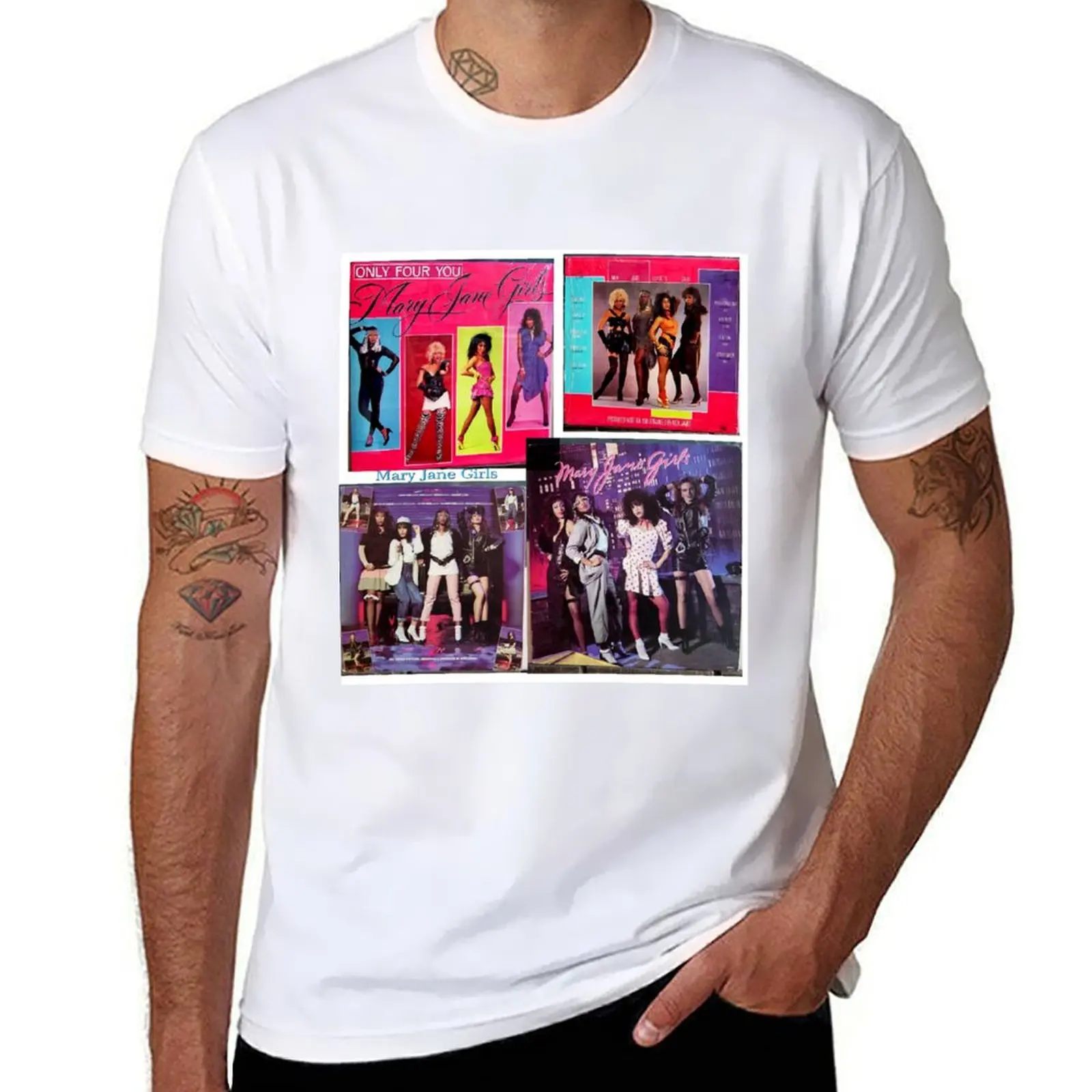 Mary Jane Girls, funk, Soul, Pop, Disco, dance, Electronic, electro T-Shirt man t shirt luxury men t shirt cotton 100% T-Shirt