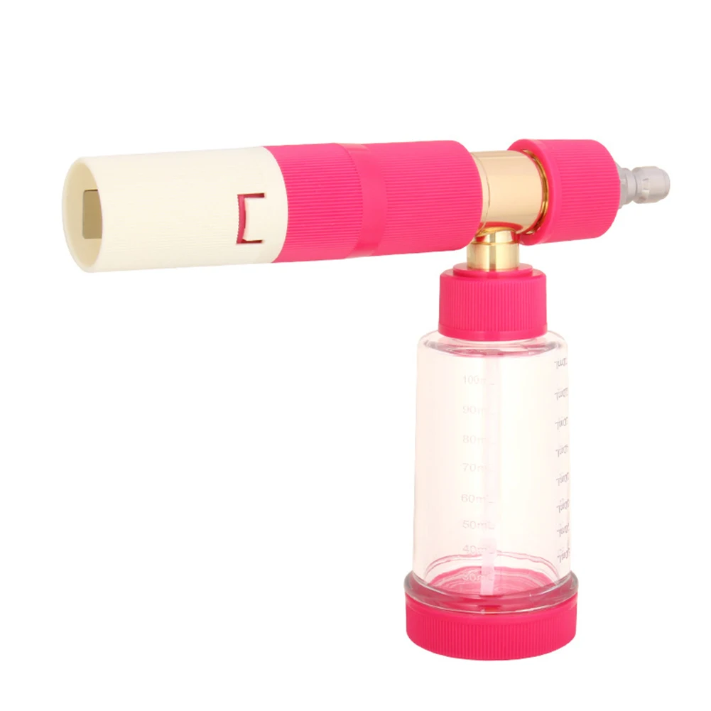 For Pressure Washer Foam Pot with 1/4'' Quick Connector and Adjustable Nozzle for Targeted and Efficient Foam Application