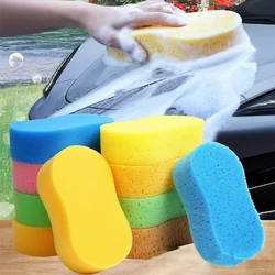 Car Washing Sponges Large Honeycomb 8-shaped High-density Sponges Block Car Cleaning Waxing Tools Cleaning Accessories 1/2/4pcs