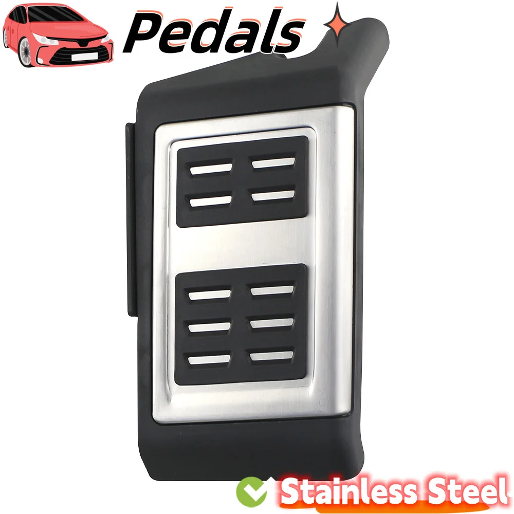 Car Pedal Cover for Audi Q7 2006 - 2015 LHD Gas Brake Rest Pedals Pad Anti-Slip Foot Pedals Accelerator Dead Pad Accessories