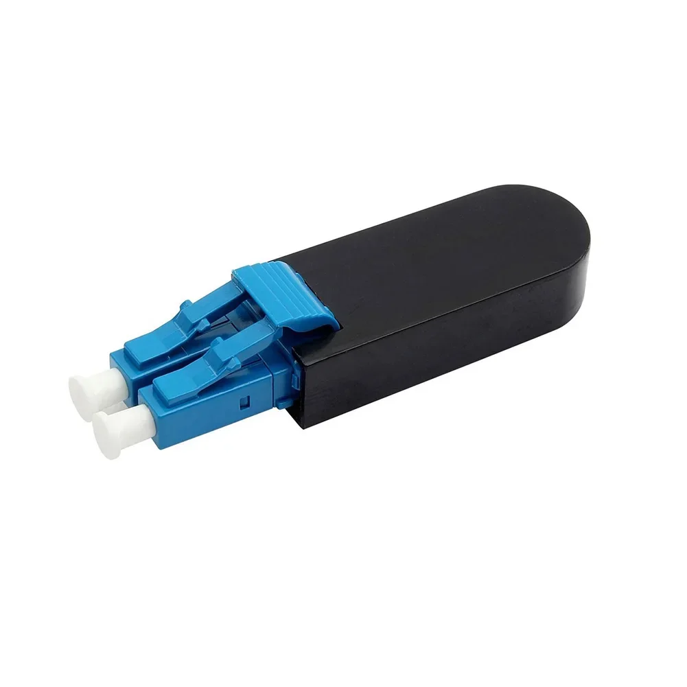 Loop de Fibra Traseira sc Upc lc Upc Adaptador de Fibra Óptica Modo Único sm mm Om3 Om4 Conector de Fibra Óptica sc Duplo