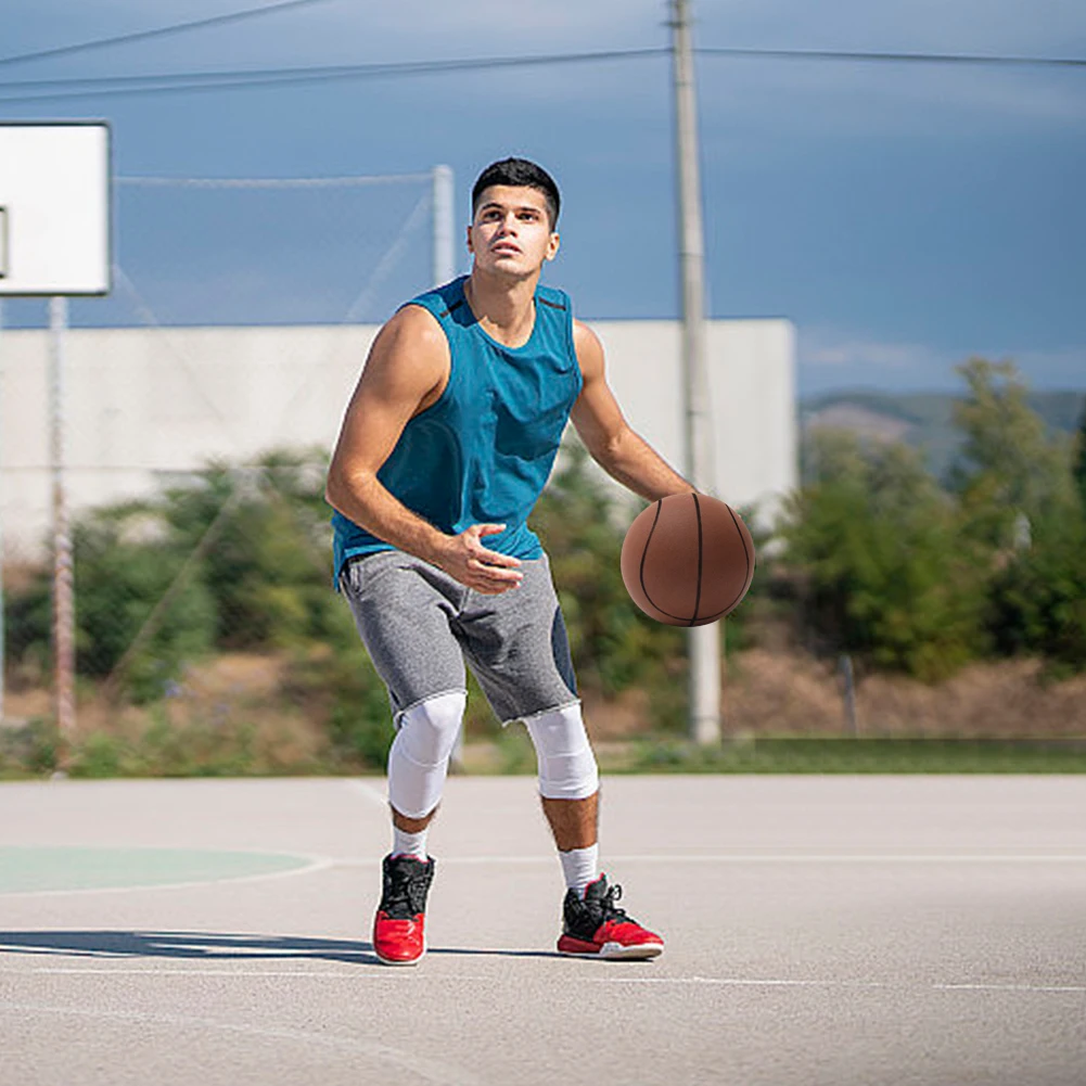 子供のためのバウンス静かなバスケットボール、絞り可能な屋内ボールフォーム、静かなサッカーバスケットボール