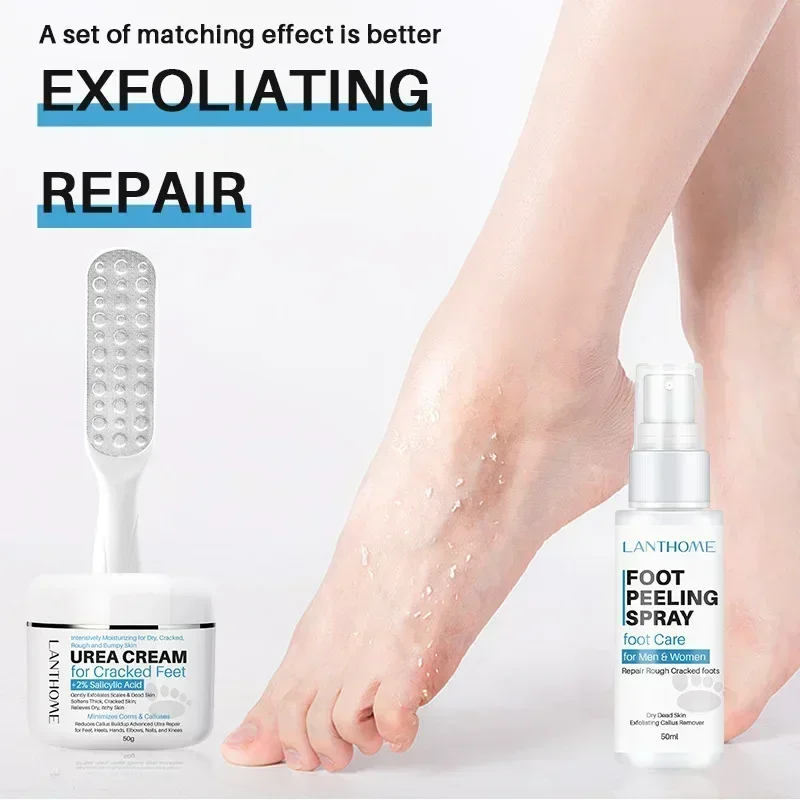 Foot Peeling Spray ขัดเท้าถอด Dead Skin Calluses Feet Care เครื่องมือ Repairing Health Care 