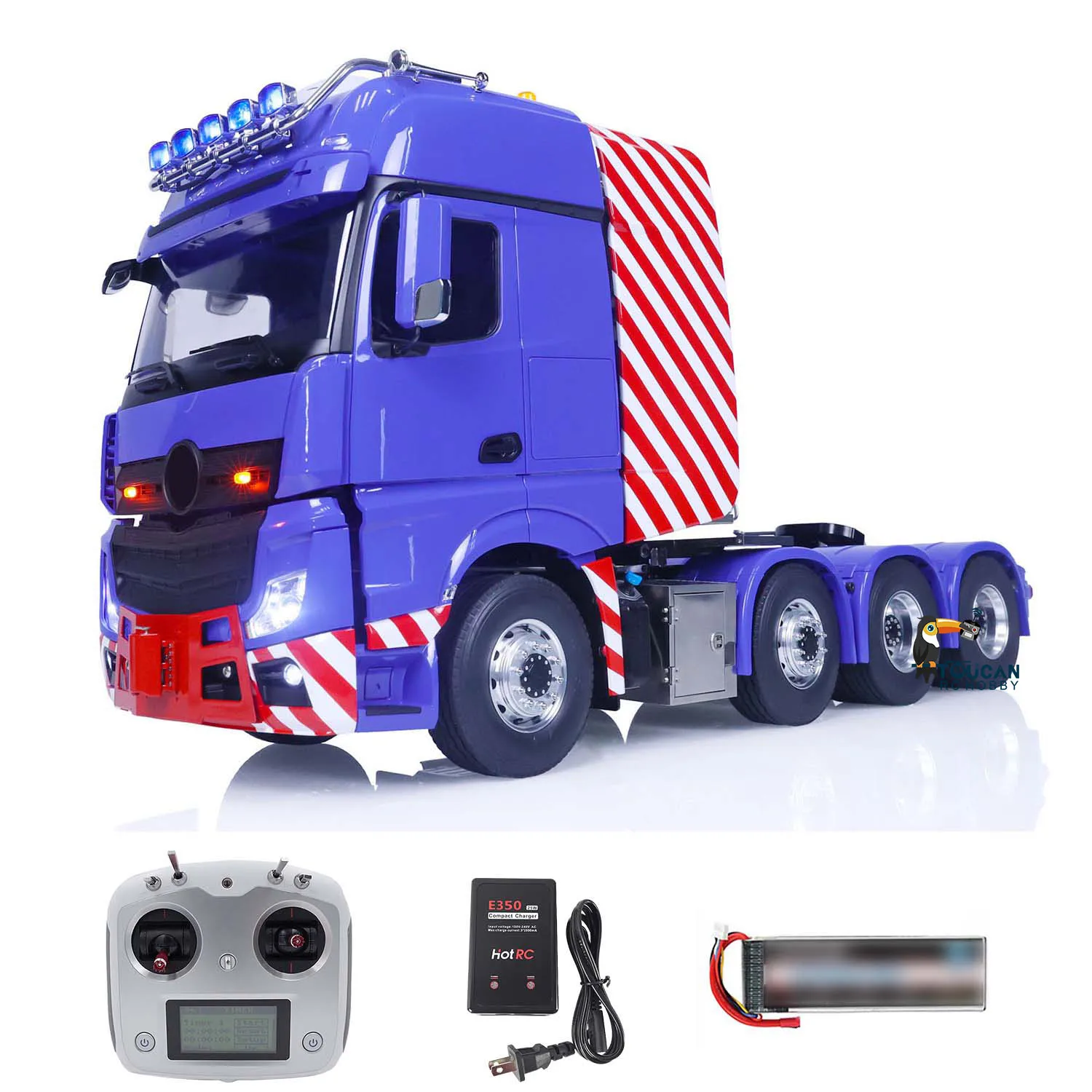 

LESU 8X8 1/14 Metal Chassis RC Tractor Truck RTR Painted Radio Control Car Engineering Vehicle Light Sound Model Toy THZH1552