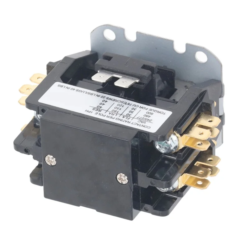 Air Conditioner Contactor Heating Ventilation Air Conditioning Contactor 30A 2P For Power Control 220V