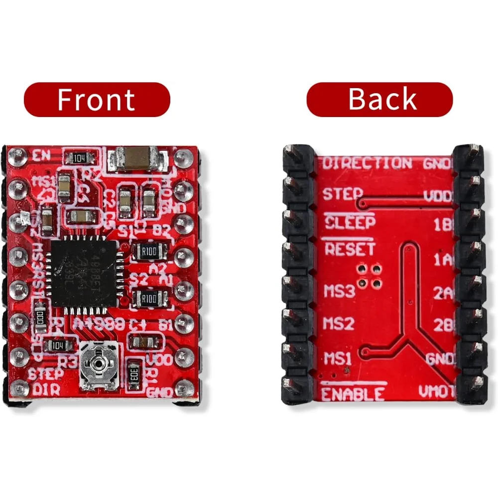 Picture 5: Arduino CNC Shield Expansion Board V3.0 with A4988 Stepper Motor Driver for Engraver 3D Printer.For robotics and robotic arm