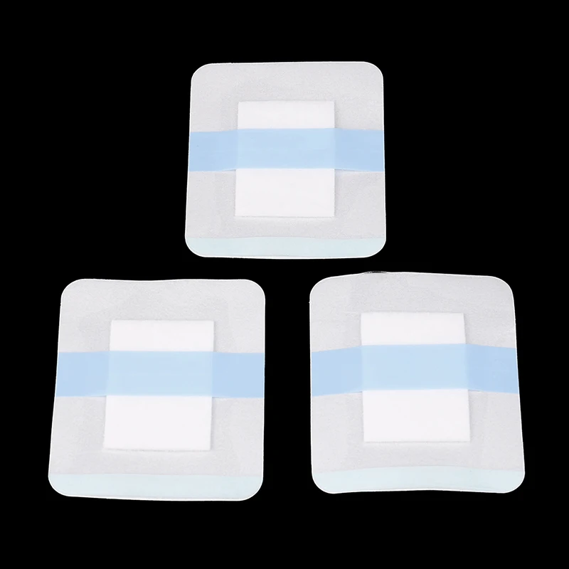 (صيف6) 10 قطع شريط شفاف مقاوم للماء من طبقة البولي يوريثان لاصق طبي قابل للتنفس