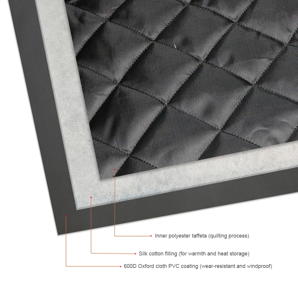 Motorcycle Winter Quilt Waterproof Cold Protector Scooter Riding Short Mats Water Repellent Winter Quilt for Motorcycles Scooter