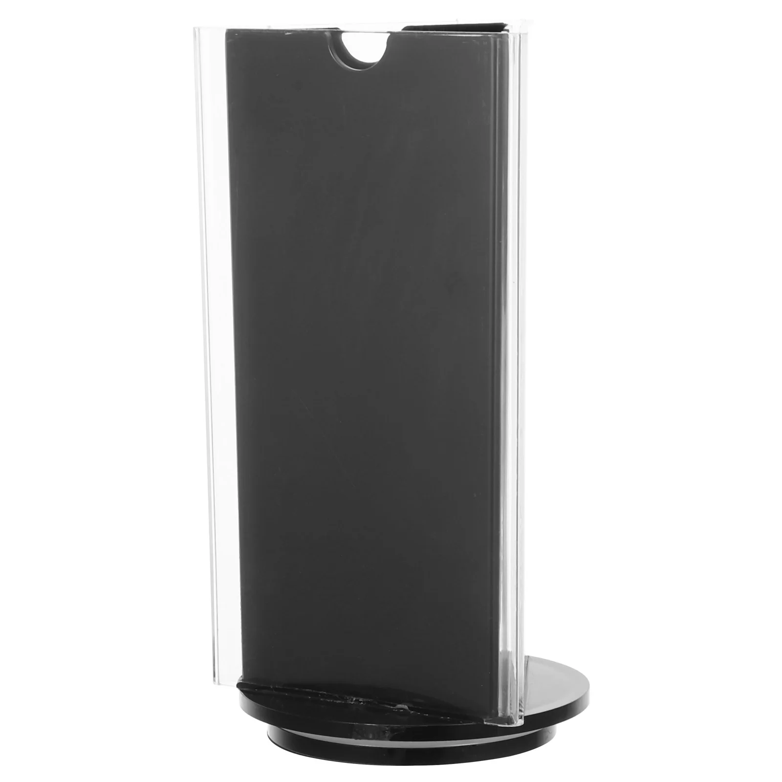 

Stand Display Sign Desk Photo Frame Digital Signage Number Picture for Small Holder Cubes Office Paper