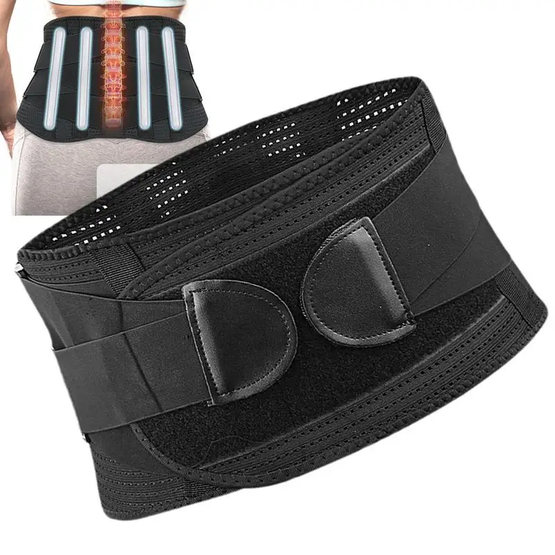 

Lower Back Brace Breathable Lower Back Support Brace Adjustable Back Brace For Men And Women Lumbar Brace For Home Lifting At