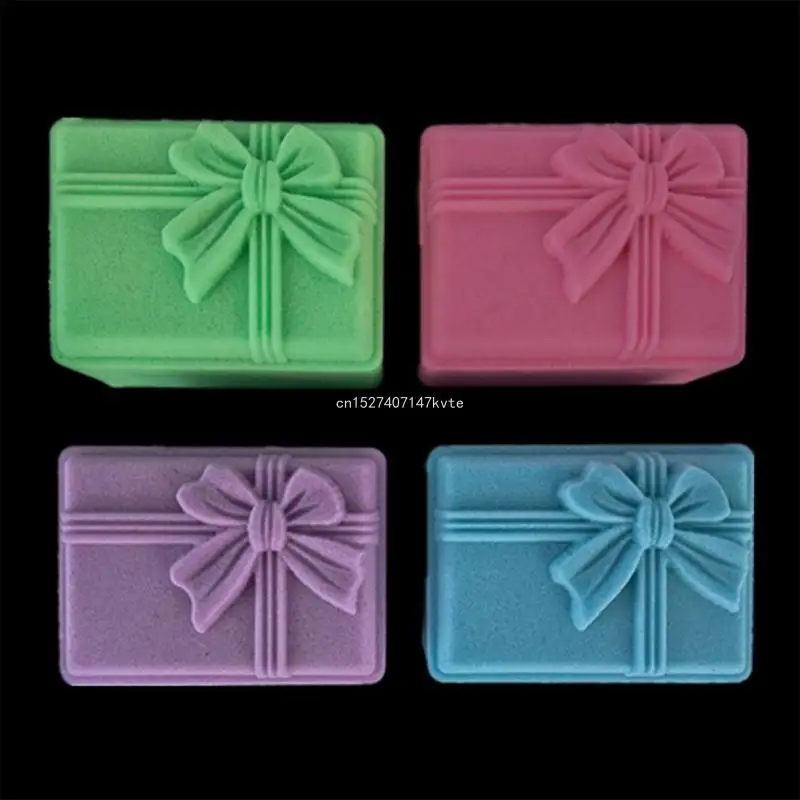 Mooncake Stamps Cute Gift Box Shape DIY Mooncake Moulds Festival DIY Hand Press Mooncake Cutters Pastry Decoration Tools