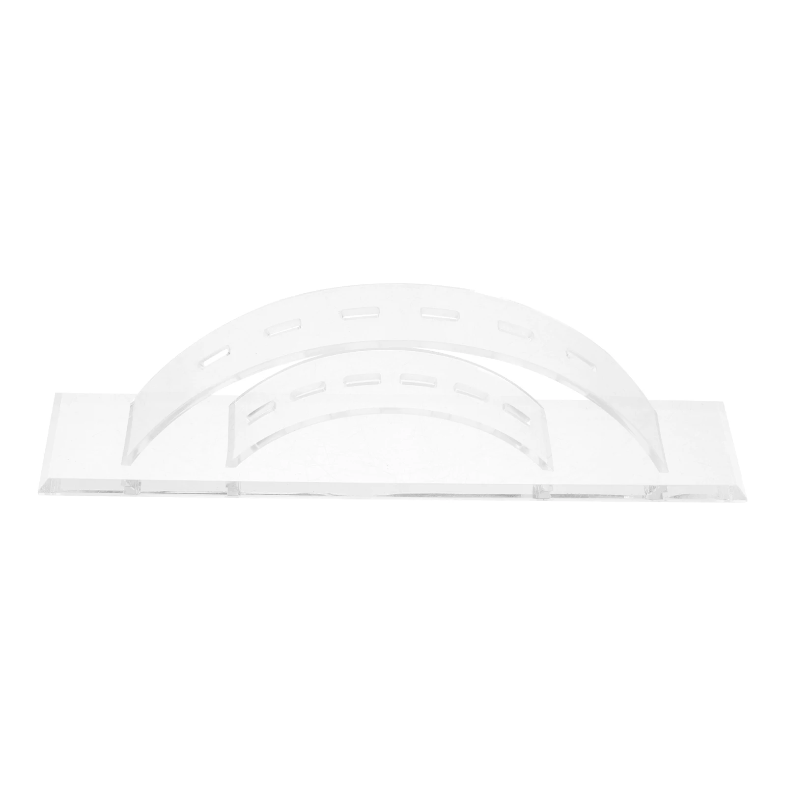 Wimpern Pinzette Halter Transparent Acryl Lagerung Stehen Für 6 Pinzette Display Rack Organizer Lash Verlängerung Werkzeuge