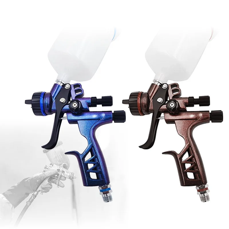 

High-Performance 6800 Brown HVLP Spray Gun for Marine Varnishing Floor Coating Car Painting 1.3mm Nozzle Size OEM Customization