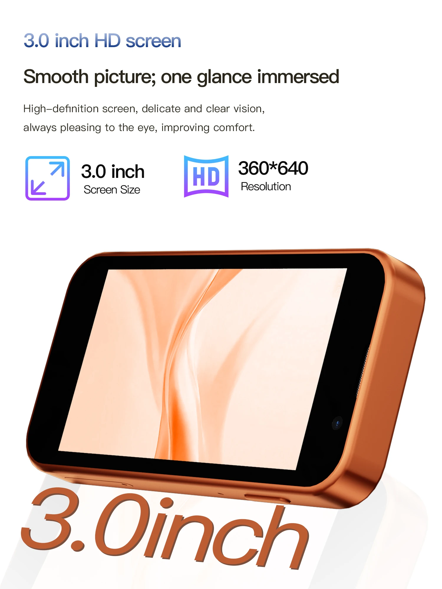 SERVO 17SE Mini Smartphone Android 9.0 2GB+16GB Dual SIM 3.0'' Screen Play Store WhatsApp GPS WiFi 3G WCDMA Small Mobile Phones