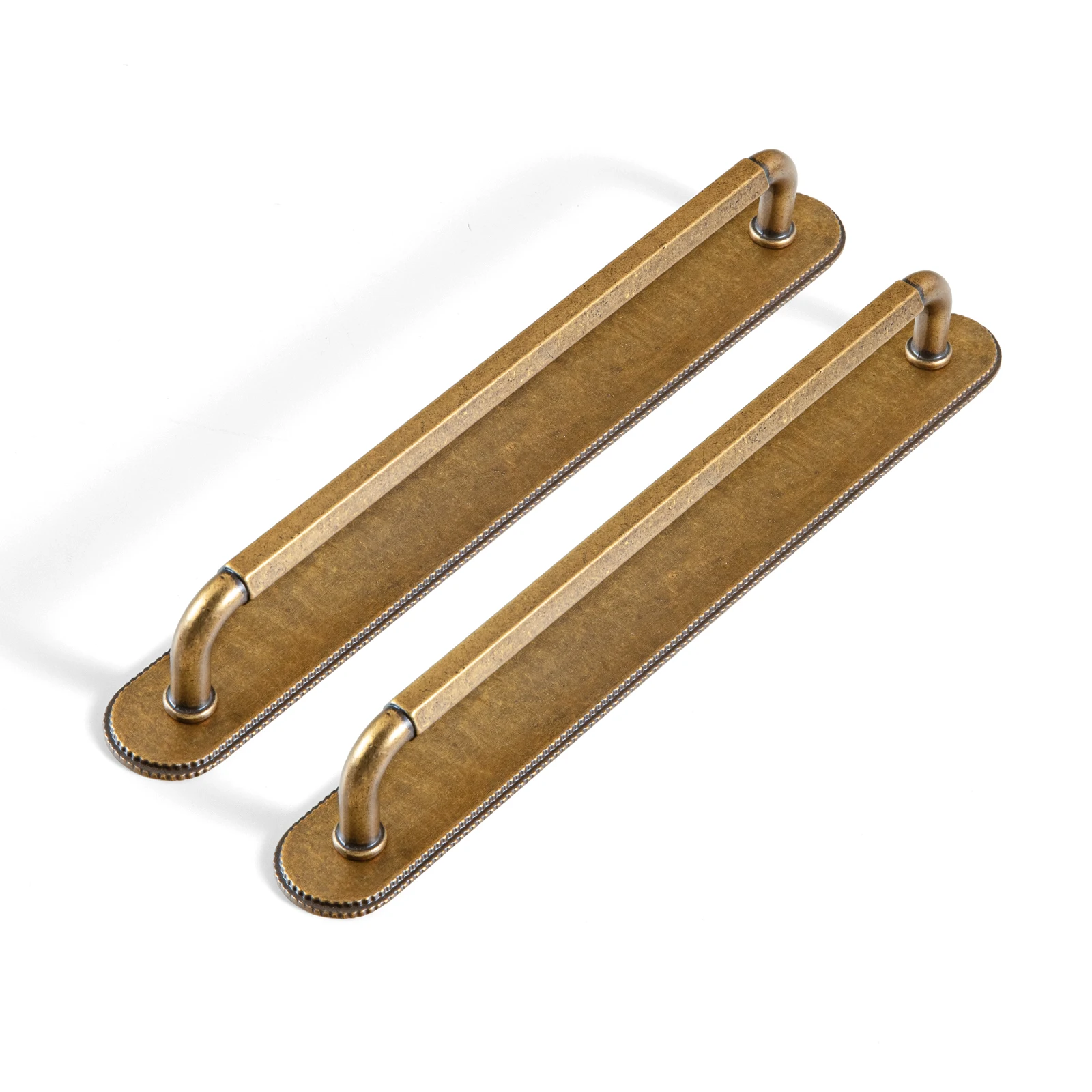 

5 Inch （128mm） Hole Center Cabinet Pulls Antique Brass Zinc Alloy Kitchen Drawer Pulls Dresser Knobs Drawer Handles Hardware