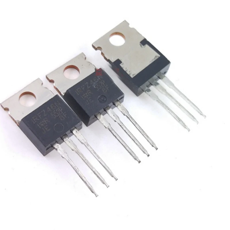 10PCS IRFZ46N Field Effect Transistor (MOSFET) TO-220 55V/107W direct shooting quality assurance