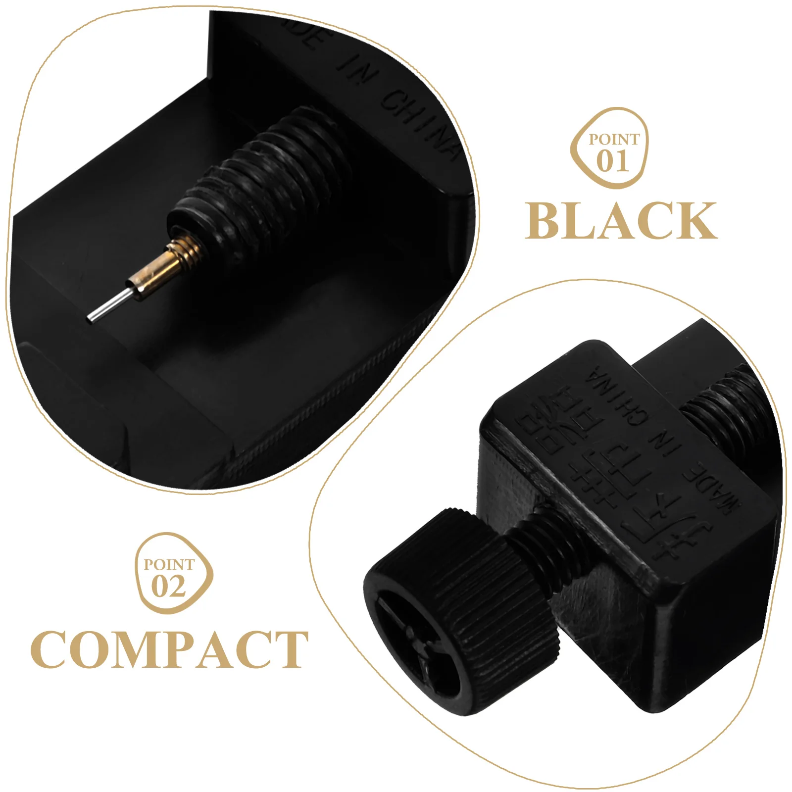 

1pc Watch Band Remover Tool Repair Kit Link Strap Pin Removal Sturdy Durable Easy Diy Watchmaker Use Various Sizes