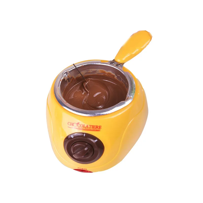 Horno de calefacción eléctrica para chocolate, olla eléctrica para derretir dulces, máquina de fuente de Fondue, juego de herramientas de molde para hornear Bak de cocina