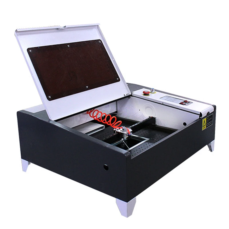 40W/50W Mini Laser Engraving Cutting Machine Plastic Wood Stone Engraver Cutter 4040 with Ruida Controller