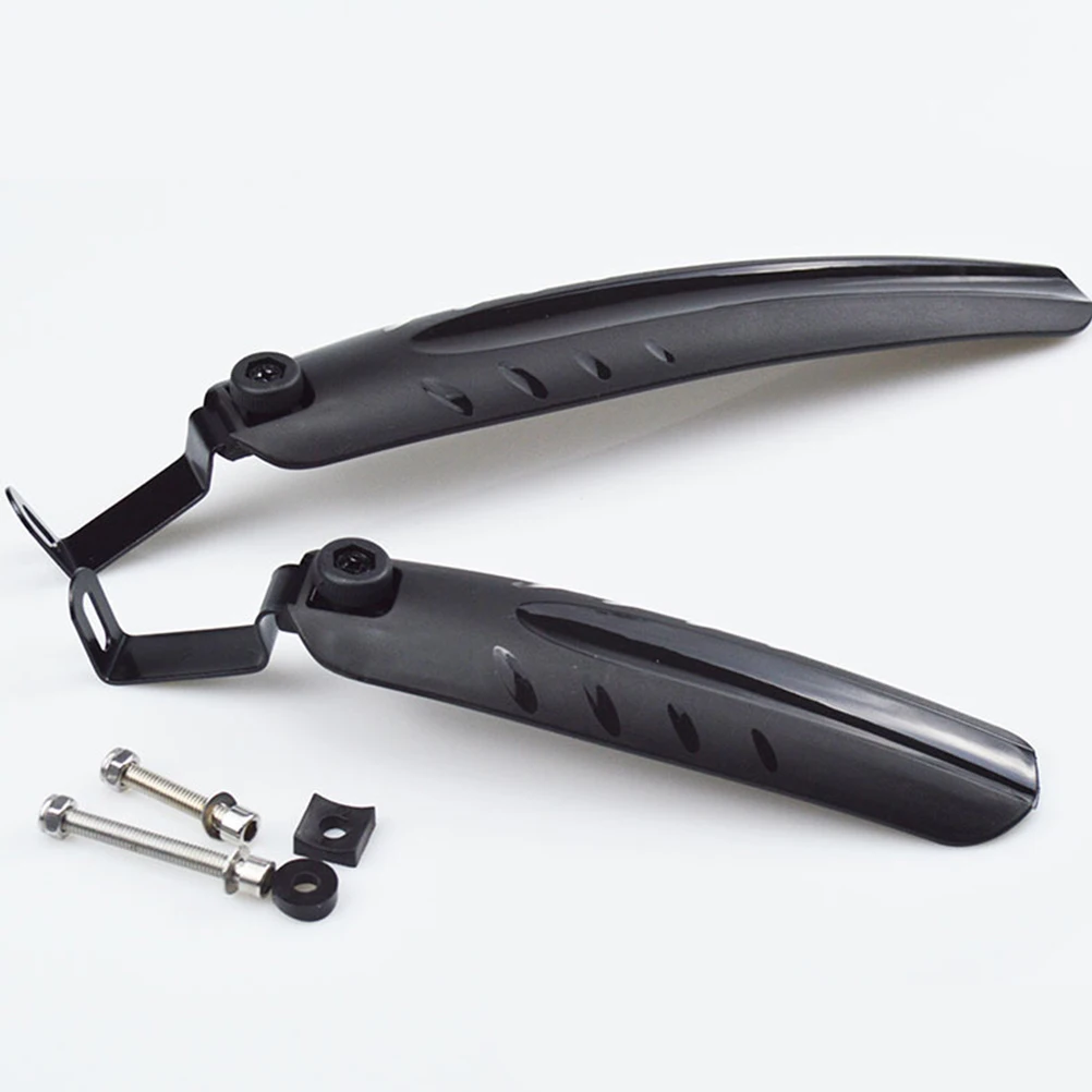 

2Pcs Bike Plastic Mud Guard Rain Shield Easy Install Mountain Bicycle Accessories Cycling