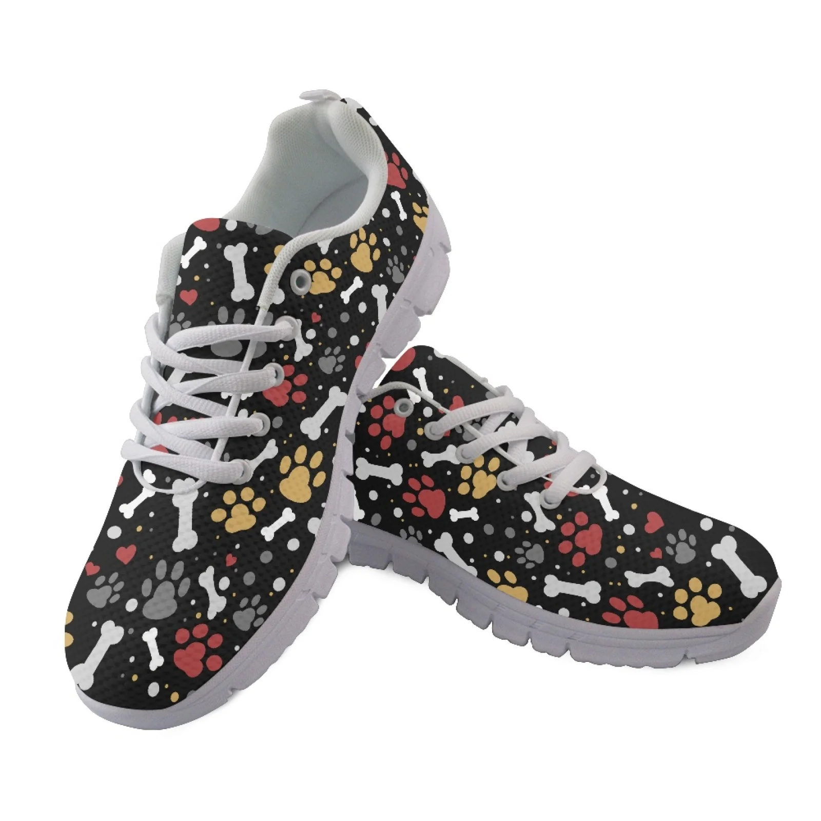 Coloranimal Metallic Paw Running Sneakers Fitness Shoes for Men Breathable Training Athletic Sport Shoes