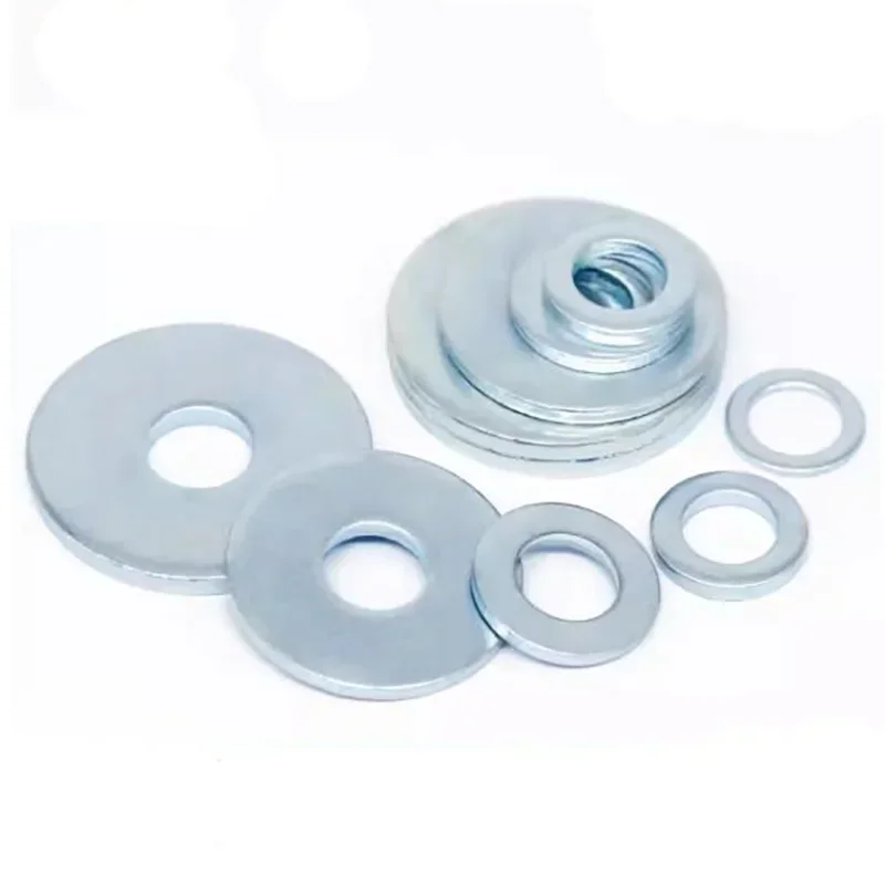 M2 M3 M4 M5 M6 M7 M8 M10 M12 M14 M16 M18 M20 M21 M22 M23 M24 M27 M30 M36 M40 Plain Flat Zinc Plated Thick Large Gaskets Washer