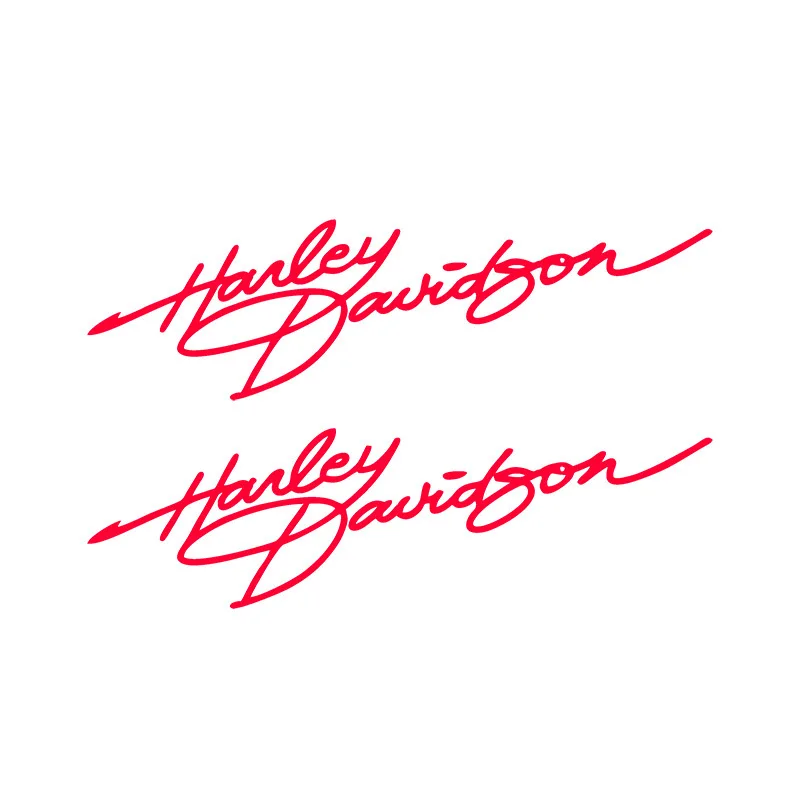 Adesivi Personalizzati per Casco Moto Harley Davidson, Decorazione Retrò per Serbatoio Carburante, Accessori con Scritte in Inglese