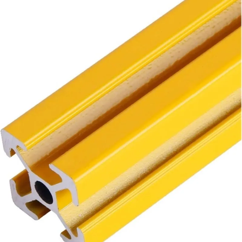 1/4PCS Yellow 2020 Aluminum Profile 20X20mm T-slot European Standard 100-1000MM Aluminum Extrusion  for CNC 3D Printer DIY