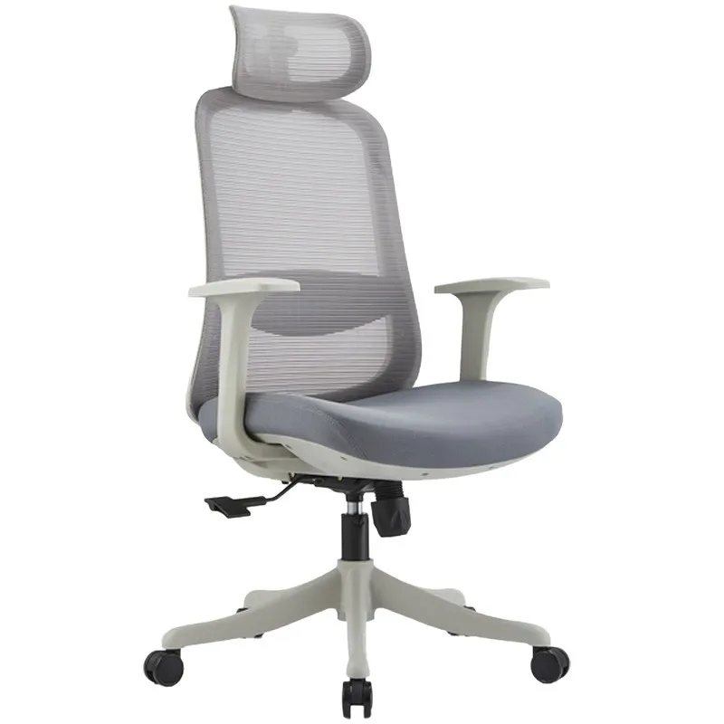 

Office chair, ergonomic waist support, mesh breathable adjustable headrest, chair
