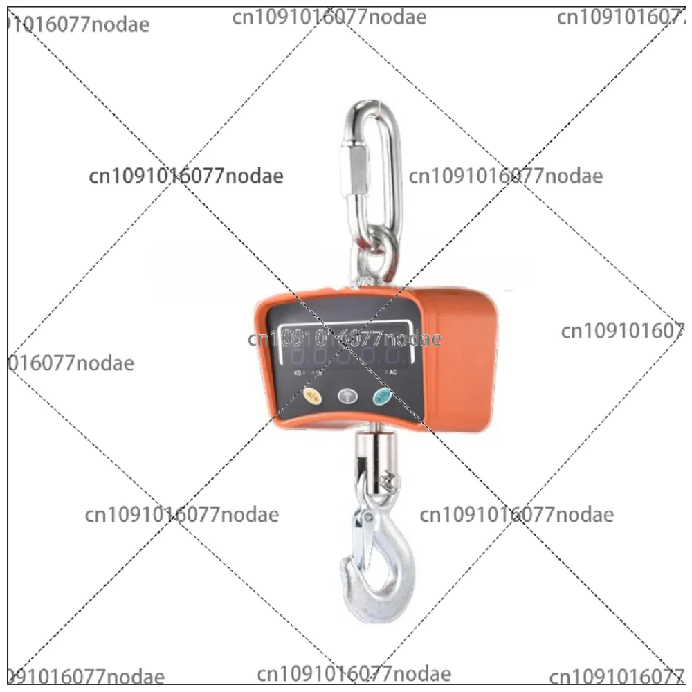 One Ton Industrial Crane Scales Charging Hook Scale 1000kg Electronic Scale Small Portable Hook Scale Vehicle