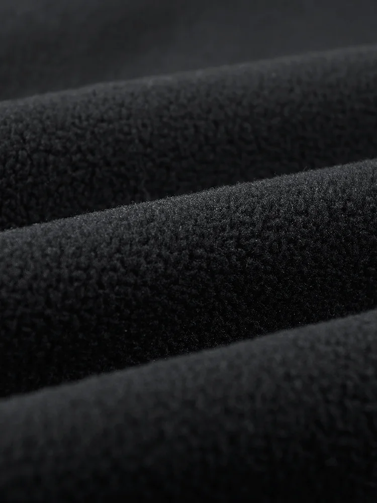 سحاب من الصوف الأسود - سترة بغطاء للرأس مع علم نرويجي وتطريز "نرويج الخارجية".