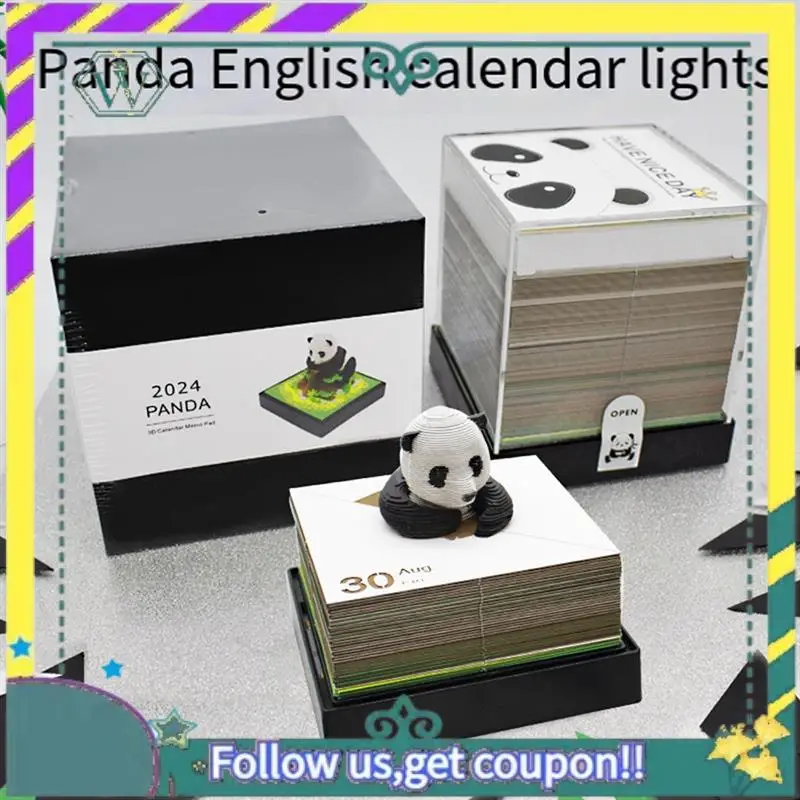 NIEUWE kalender 2024 papiersnijwerk kunst met licht tijd stuk kalender 2024 voor doe-het-zelf geschenken desktop decoratie