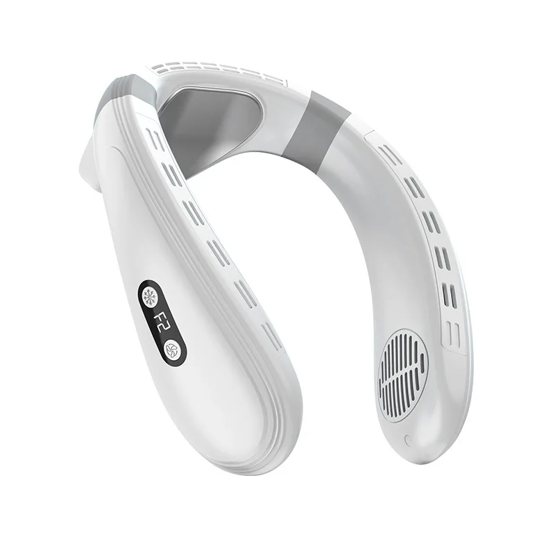 

Neck refrigeration semiconductor bladeless air conditioner charging fan outdoor sports cooling artifact