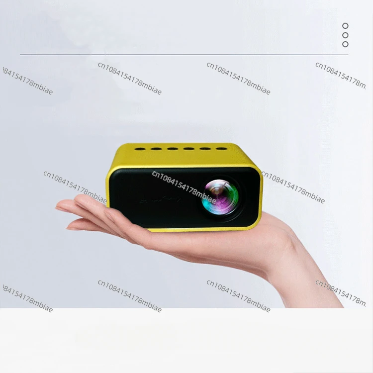 YT300 Wireless + Wired YT500 Mobile Phone Wifi Same Screen Projector Home Mini Projector Micro Convenience