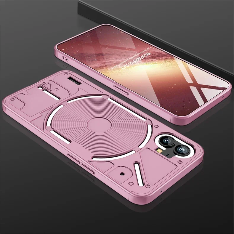 Hülle für Nothing Phone1 360-Grad-Vollschutz, hart, matt, stoßfest, Linsenschutzhülle für Nothing Phone 1 – Detail 15