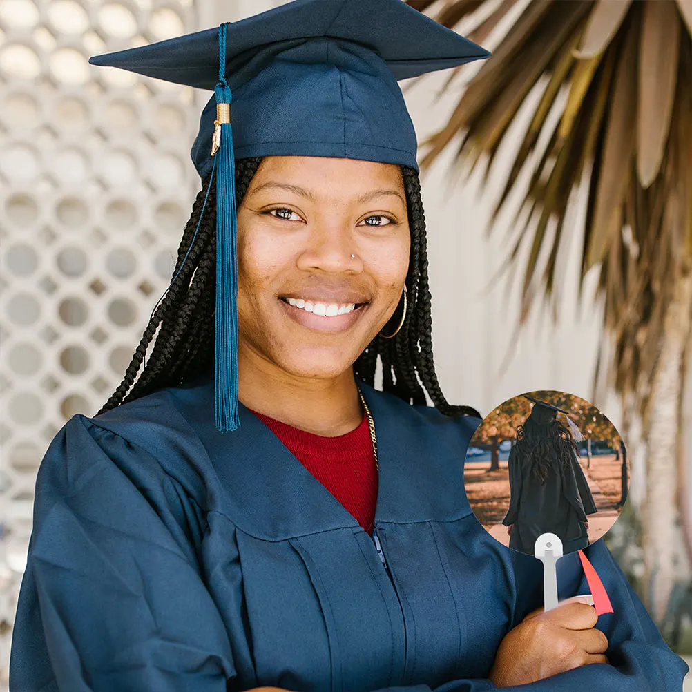 

4Pcs DIY Sublimation Fans Blank Double Sided Portable Handheld Fans Lightweight for Party Stage Home Decoration Gifts