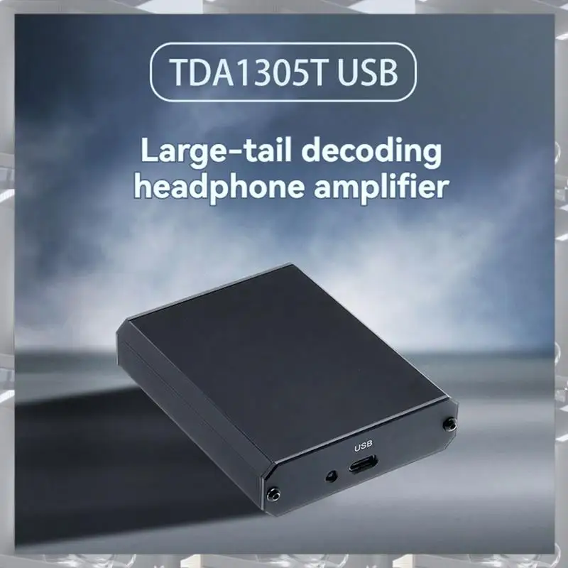 Hot Selling-TDA1305T Hifi USB Audio Decoder Card - Mobile OTG PCM2706, 20-20KHZ, Type-C Input & Dual AUX Outputs,TDA1305T Hifi U