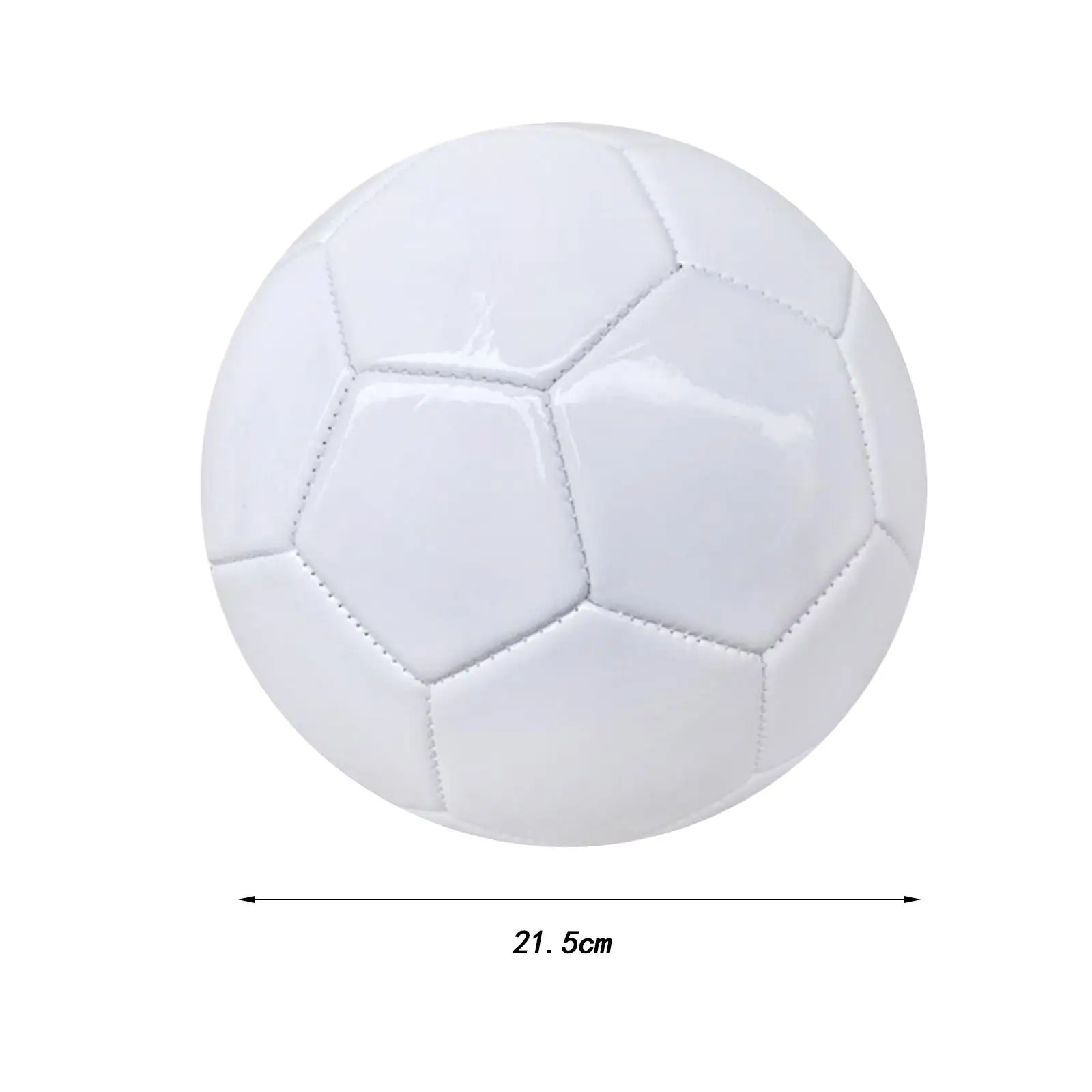 White Soccer Ball Professional Painting Training Ball DIY Soccer Ball Outdoor