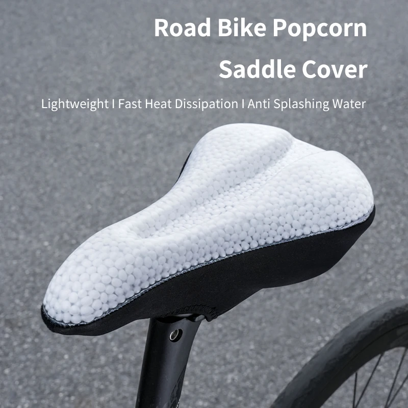 

Bicycle Anti-slip Waterproof Saddle Cover Cushion Padded Outdoors Sport Bicycle Outdoor Shock Absorption Padded Seat Cover
