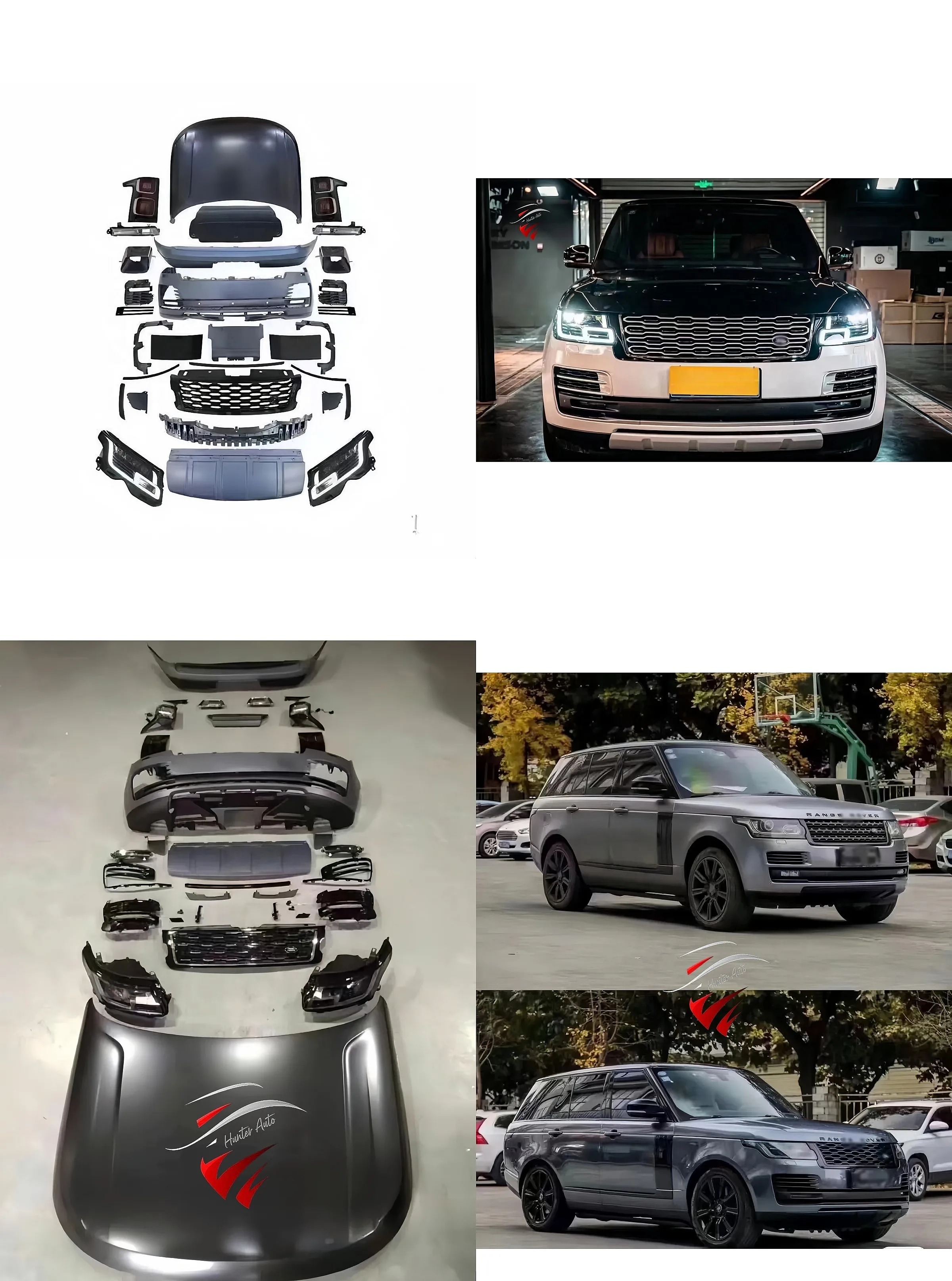 

OE Style Full Bodykit for Land Rover Range Rover Vogue L494 2013-2017 Upgrade 2018+