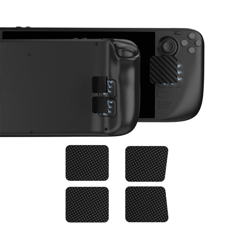 Para Steam Deck Host calcomanía resistente a arañazos pegatina para panel táctil pegatina botón trasero