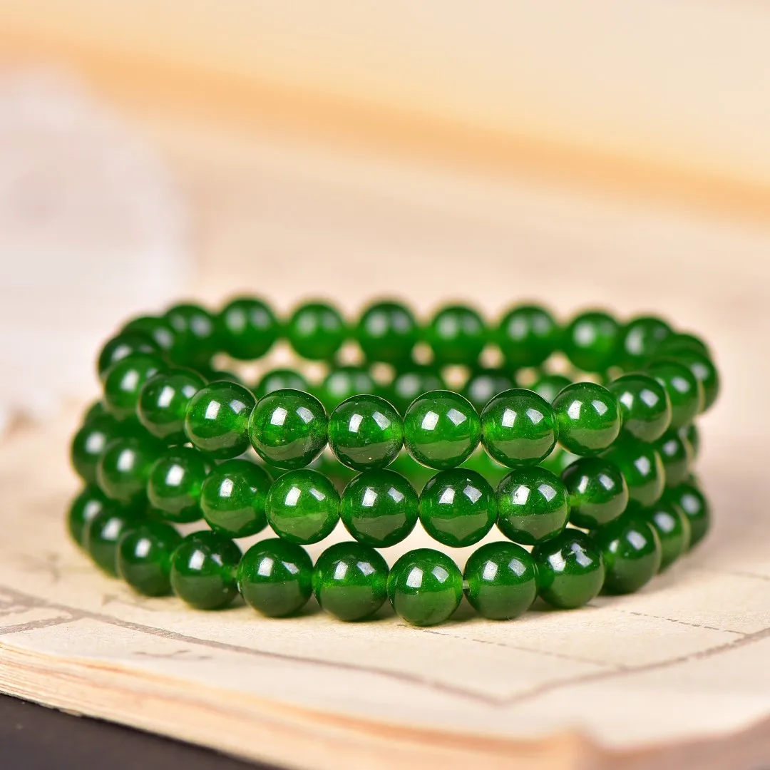 Green Jade Bracelets Men Women Healing Gemstone Fine Jewelry Genuine Natural Myanmar Jadeite Grade A Burma Jade Bracelet Bangles