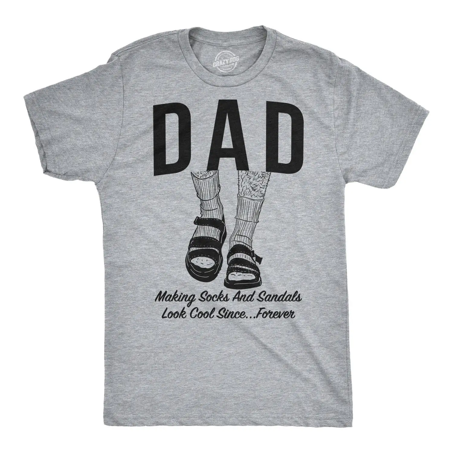 Cringey T Shirt Dad Socks And Sandals With Sayings Funny Cool Mens