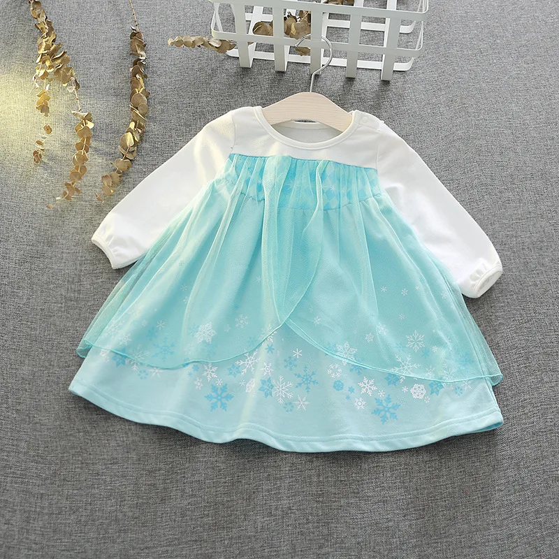 Vestido de princesa para niñas pequeñas, ropa de manga corta hasta la rodilla, vestido de verano para niños pequeños, vestido de cumpleaños para niños